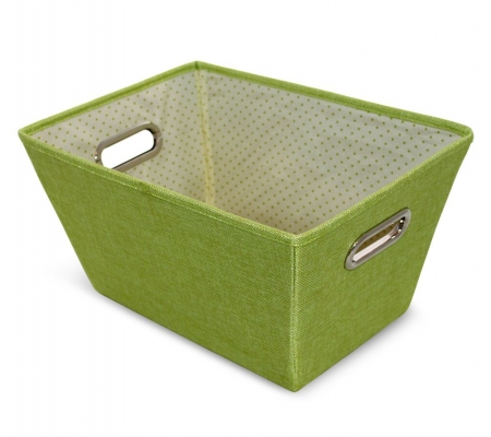 Sirocco Green Weave Storage Tote -  Small